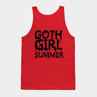 Goth Girl Summer Tank Top